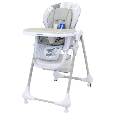 BABY MIX UR-YQ-B003S Krzesełko Do Karmienia Infant Grey 39507