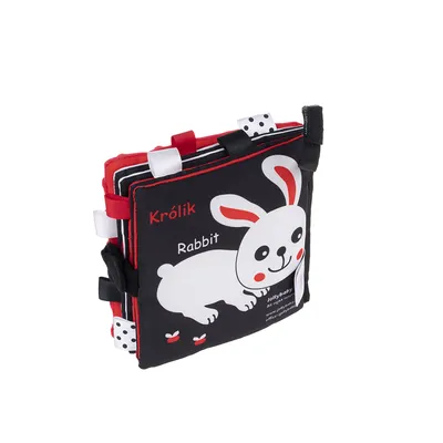 JOLLYBABY JB 80568(1) Książeczka Farma Sensory