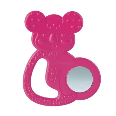 CHICCO 00028150100000 Gryzak Ze Stali Nierdzewnej Koala 4M+ Girl