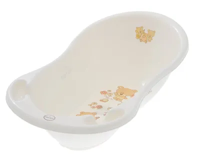 TEGA MS-004-118 Wanna Dziecięca 86 cm MIŚ Perła - Biała