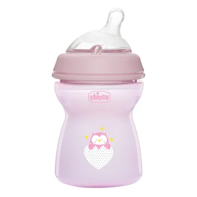 CHICCO 00081323100000 Butelka NF Plastikowa 2M+ 250 ml Girl