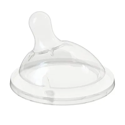 CHICCO 00081023100000 Smoczek Na Butelkę NF Silikon 2M+ Średni