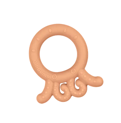 GILIGUMS GG 50181 Gryzak Ośmiornica Baby Brzoskwiniowy