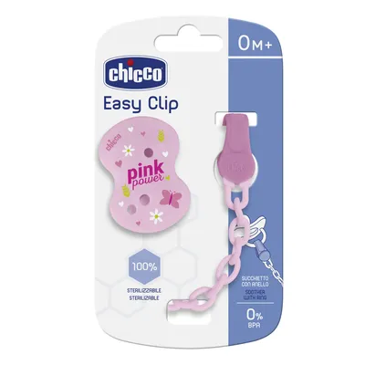 CHICCO 00006202300000 Łańcuszek Z Klipsem Do Smoczka Mix