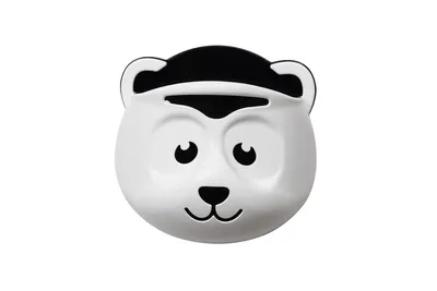 MALTEX Pojemnik Na Zabawki PANDA Biały/Czarny