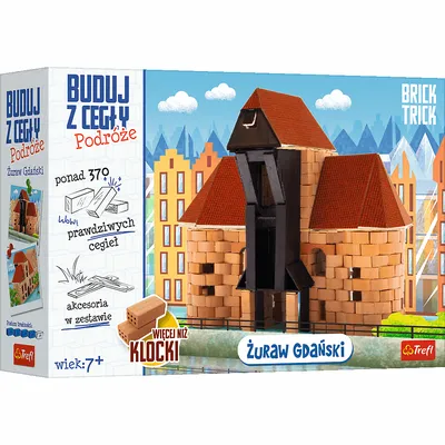 BRICK TRICK 61385 Podróże - Żuraw