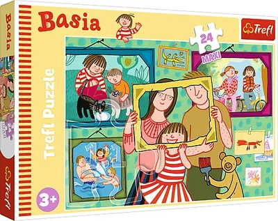 TREFL 14347 Puzzle 24 MAXI Basia I Jej Dzień