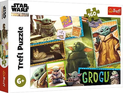 TREFL 15411 Puzzle 160 Grogu