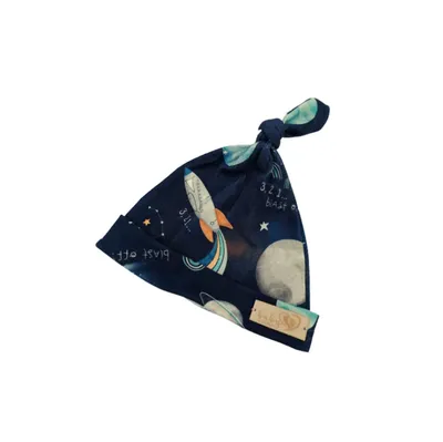 BinW 01123 Czapka Niemowlęca Smerfetka Kosmos Gran 7-12MC.*