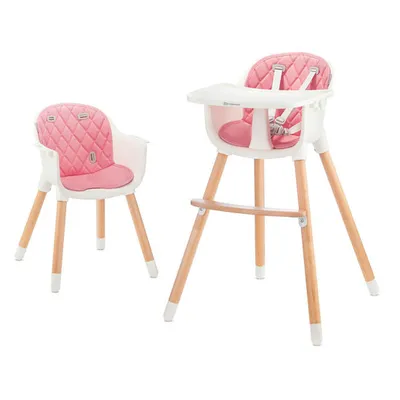 KINDERKRAFT Krzesełko Do Karmienia SIENNA Pink