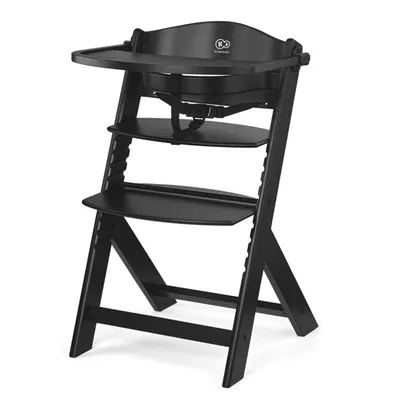 KINDERKRAFT Krzesełko Do Karmienia ENOCK Black 20358