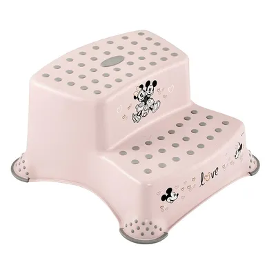 KEEEPER IGOR MINNIE MOUSE Podest Dziecięcy Dwustopniowy Antypoślizgowy Nordic Pink