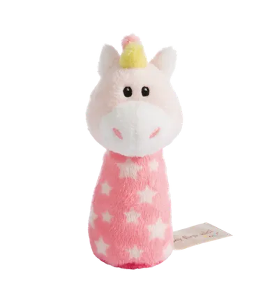 NICI 43702 Mini Przytulanka Z Grzechotką Jednorożec I Smok 12cm. PROMOCJA!