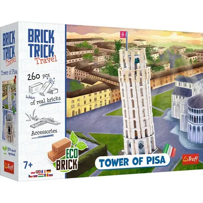 BRICK TRICK 61610 Travel - Krzywa Wieża W Pizie