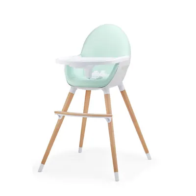 KINDERKRAFT Krzesełko Do Karmienia FINI Mint