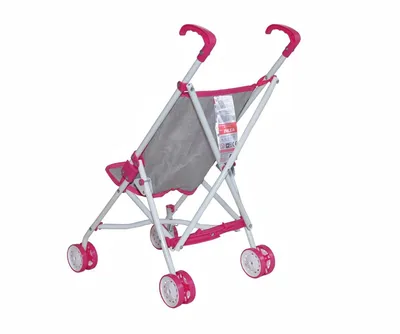 MILLY MALLY 2722 Wózek Dla Lalek Julia Prestige Pink