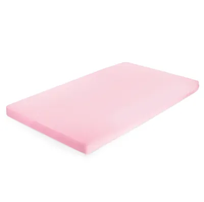 EWA 884633 Prześcieradło Bawełna Jersey 120x60 Jasny Róż 30