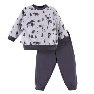 EWA 934028 Piżama Sweet Night Grafit 110