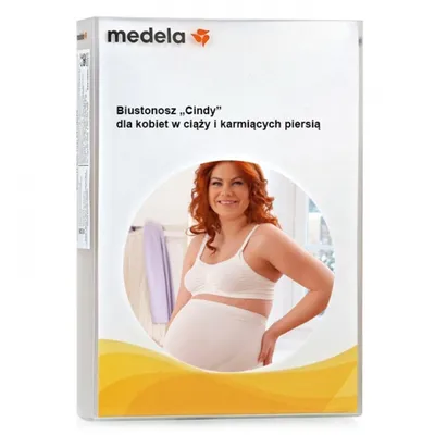 MEDELA CINDY ROZM. S Biustonosz Dla Kobiet W Ciąży I Karmiących - Biały