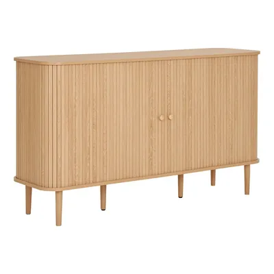 Komoda MEBLIVA Nikko Drewno Sosnowe Skandynawskie 140 cm - Naturalny