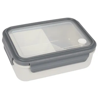 Lunchbox Clip MEBLIVA Pojemnik Na Lunch Polipropylen - Szary