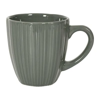 Kubek Calista MEBLIVA Ceramiczny 330ml - Szary