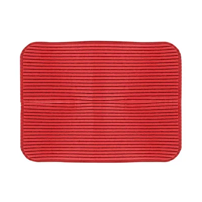 Mata Do Suszenia Naczyń MEBLIVA Mikrofibra 45,5×35,5 cm - Czerwona