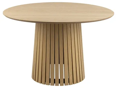 Stół MEBLIVA Christo 120cm Fornir Dąb - Naturalny