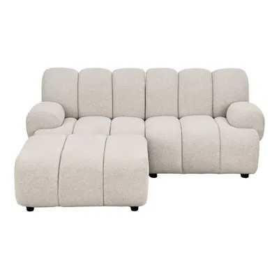 Sofa Modułowa MEBLIVA Taza 2,5-OSOBOWA Skandynawska - Piaskowa