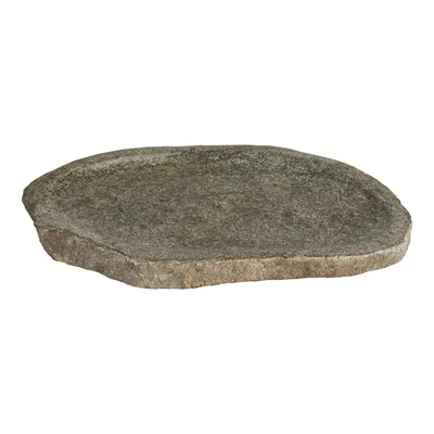 Taca MEBLIVA Gara Kamienna Owalna 30x25 cm - Naturalna
