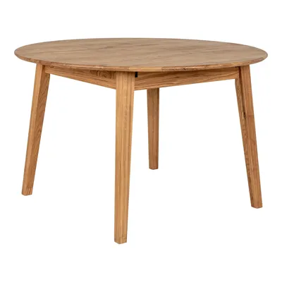 Stół Rozkładany MEBLIVA Metz 118cm Drewno Dąb - Naturalny