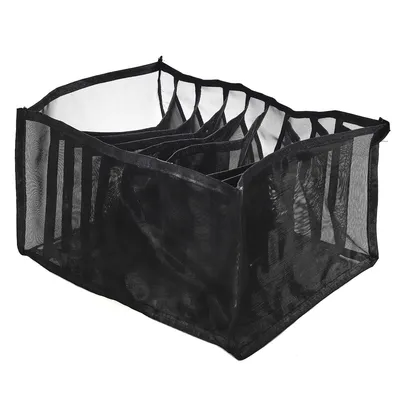 Organizer Do Szuflady Na Odzież MEBLIVA 25x32 cm - Czarny