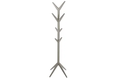 Wieszak Stojący MEBLIVA Ascot, MDF Lakierowany, 178 cm - Szary