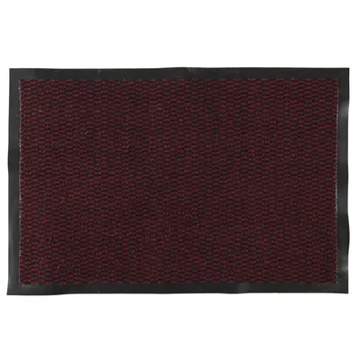 Wycieraczka MEBLIVA 40x60 cm Z Polipropylenu - Bordowa