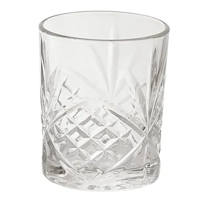 Zestaw 4 Szklanek MEBLIVA Bohemia 300ml, Szkło, Klasyczny - Transparentny