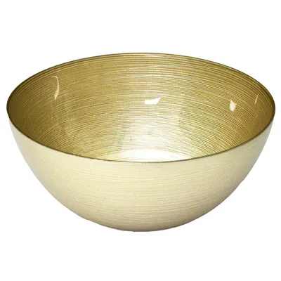 Miska Kuchenna MEBLIVA Dore 28cm Szkło - Złota