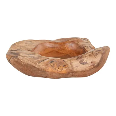 Miska Rio 20cm MEBLIVA Z Drewna Tekowego - Naturalny