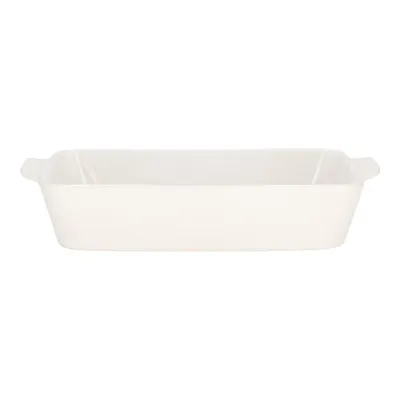 Naczynie Do Zapiekania MEBLIVA Mazzoni 37cm Ceramika - Biały