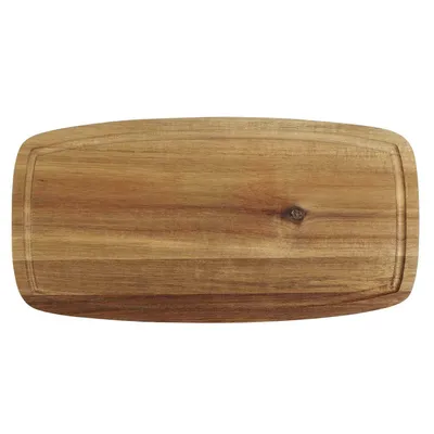 Deska Do Krojenia Pieczywa MEBLIVA 36cm - Drewno Akacjowe, Naturalny