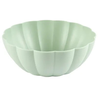 Miska MEBLIVA Iris 24cm, Polipropylen, Okrągła - Zielona Jasna