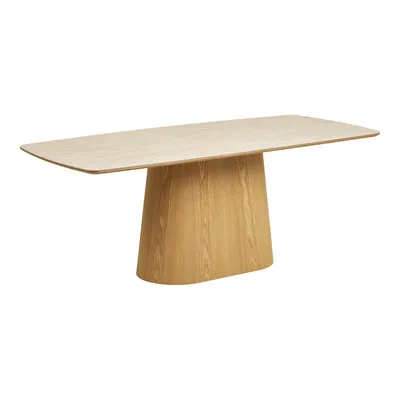 Stół MEBLIVA Noli Blat Ceramiczny 200x90 cm - Beżowy