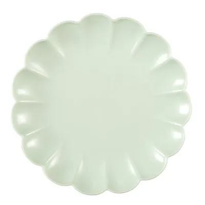 Talerz Deserowy MEBLIVA Iris 20,5cm - Polipropylen Zielony Jasny