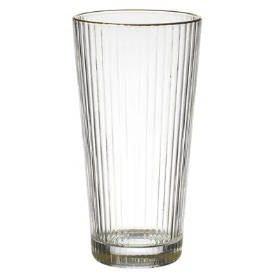 Szklanka Gold Edge MEBLIVA 300ml Wysoka - Transparent