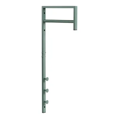 Wieszak Ścienny MEBLIVA Trento, Metal 82 cm - Zielony