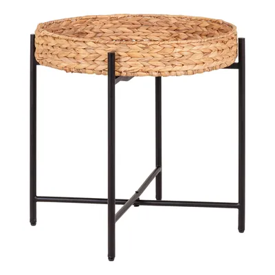 Stolik Kawowy MEBLIVA Naro 50cm Hiacynt - Naturalny