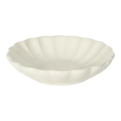 Talerz Głęboki MEBLIVA Calista Ceramika 20cm - Kremowy