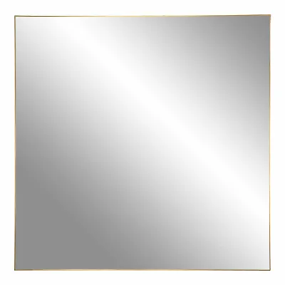 Lustro MEBLIVA Jersey Kwadratowe 60cm - Złote