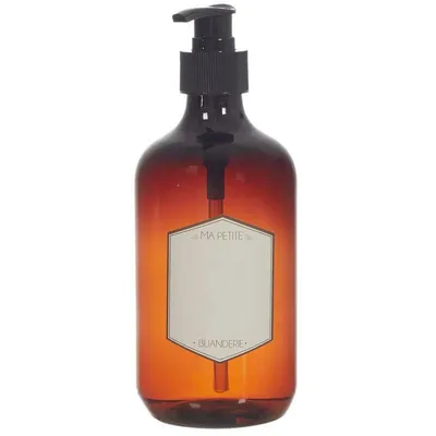 Dozownik Do Mydła MEBLIVA 500ml, Tworzywo Sztuczne - Bursztynowy