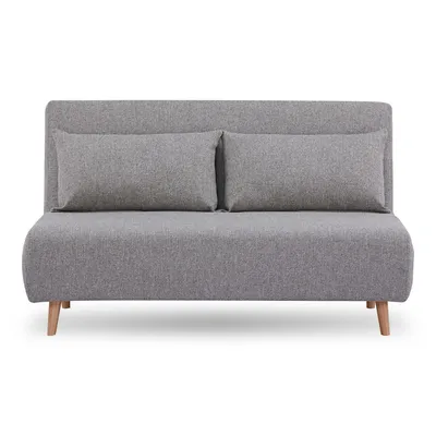 Sofa Rozkładana MEBLIVA Marlow 2, Skandynawska - Szara