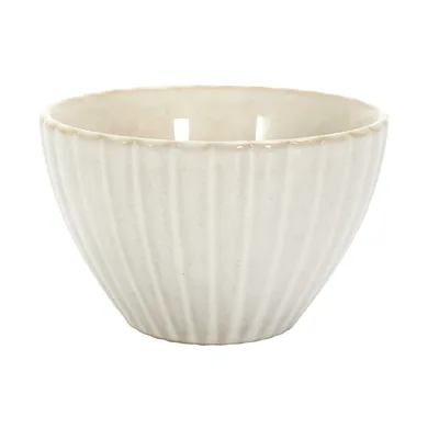 Miska MEBLIVA Vlora Ceramiczna 11cm - Beżowa
